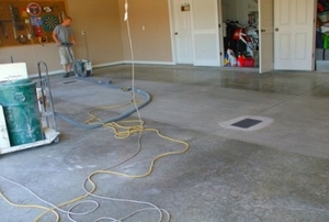 unfinished basement