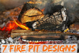 burning logs
