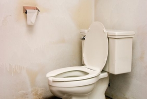 dirty toilet