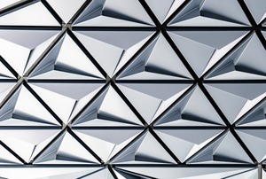 a silver pattern