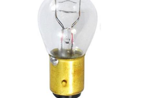 an incandescent light bulb
