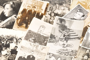Old photographs.