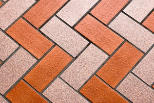 Quarry tile floors.