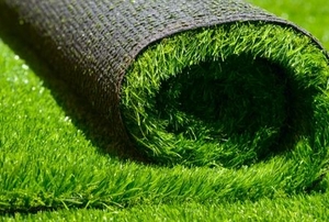 Synthetic turf.