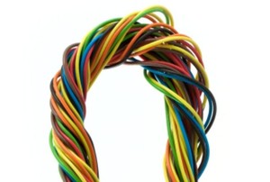 a bundle of wiring