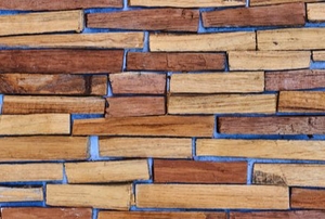 brick wall with neutral tones