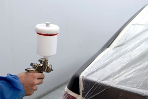 Painting a car