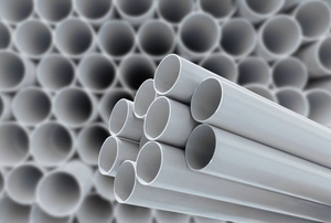 PVC pipe.
