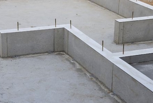 cement foundation for house