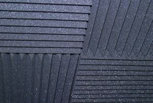A wall with acoustical sealant.