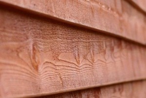 wooden exterior home siding