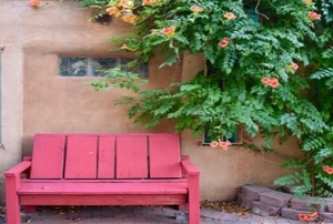 A patio chaise lounge chair.