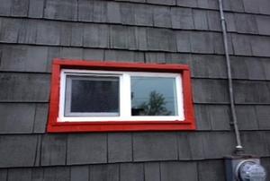 This window looks all right, but it leaks.