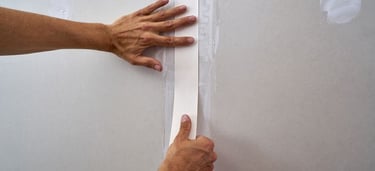 how to fill large gaps in drywall before taping