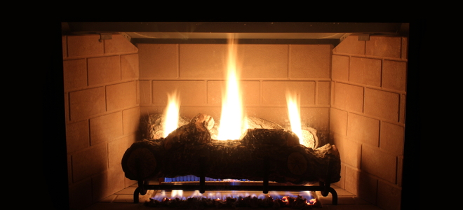 How to Clean a Propane Fireplace 