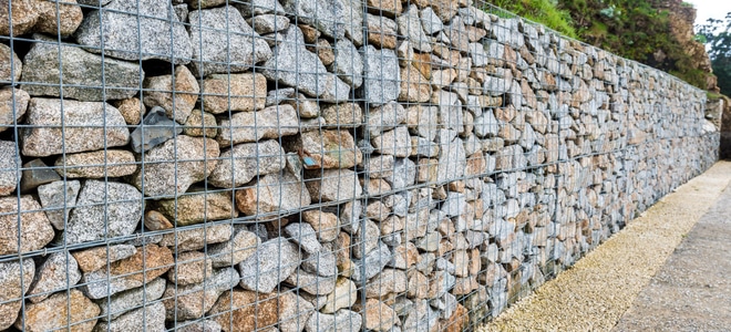How to Build Gabion Retaining Walls | DoItYourself.com