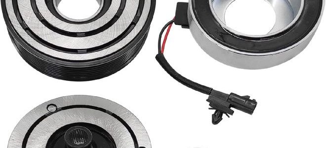 deconstructed car AC clutch