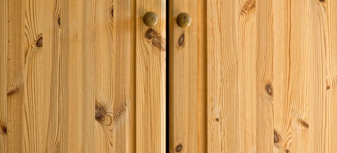 Cabinet doors.