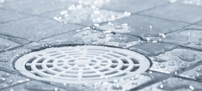 tile shower floor