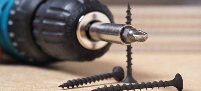 drill and screws