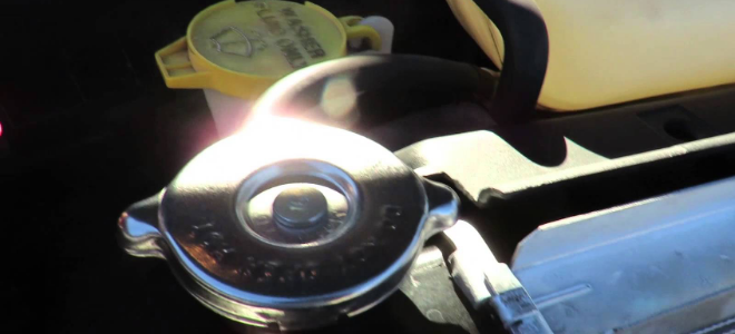 No pressure when removing deals radiator cap