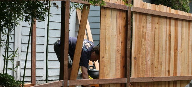 How to Paint a Cedar Fence DoItYourself