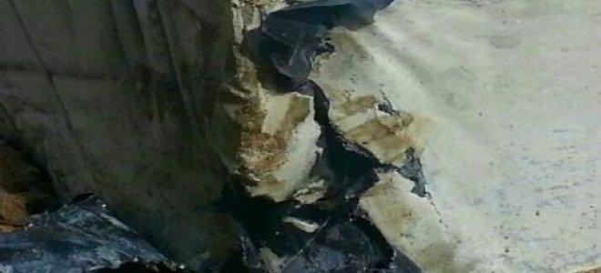 damaged foundation