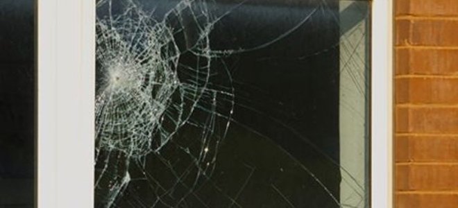 broken window