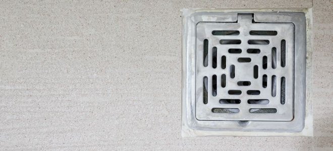 square floor drain