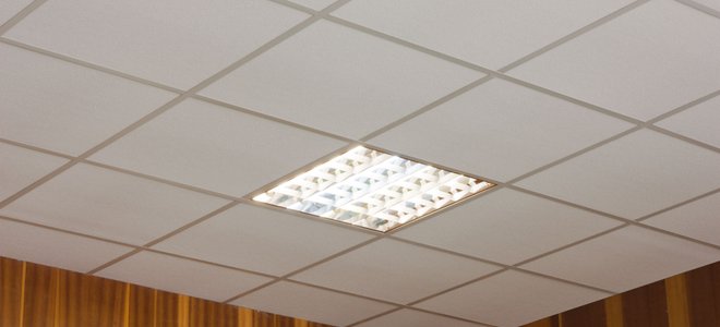 A fluorescent light.