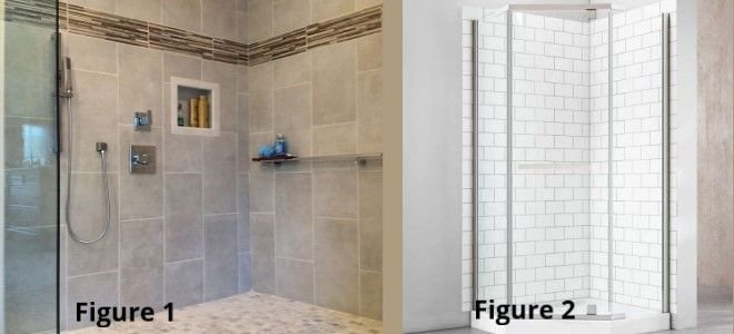 Tile shower