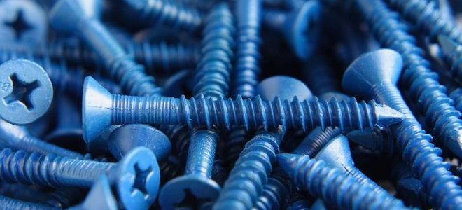 blue masonry screws