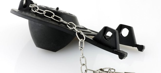 black toilet flapper valve