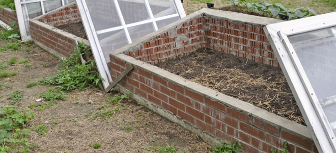 A cold frame.