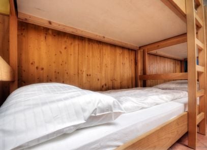 Built in bunk beds