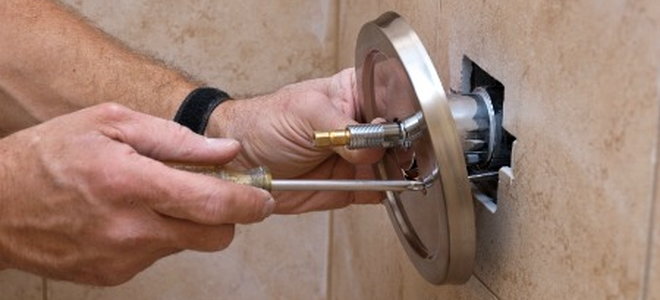 removing a shower faucet