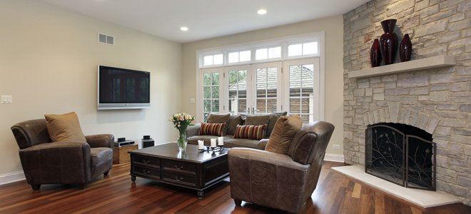Vinyl blank flooring.
