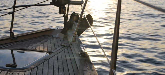 a boat deck