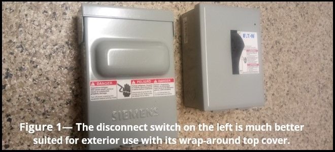 AC disconnect switch new font