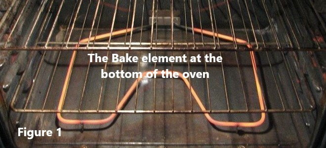 electric oven baking racks and heating element