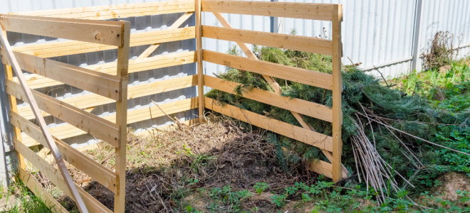 wood compost bin