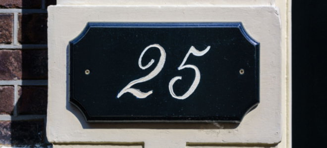 house number 25