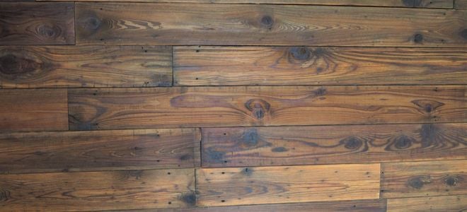 wood shiplap accent wall