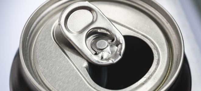open soda can from the top