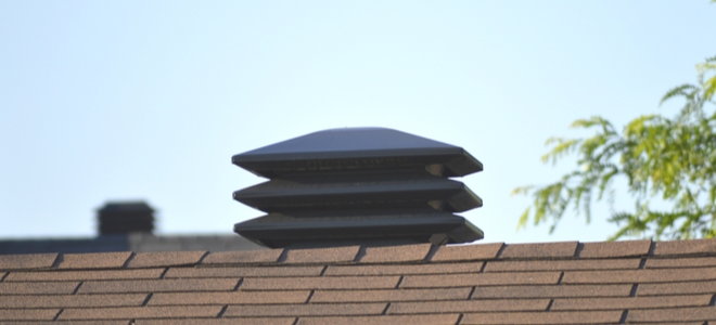 chimney on a roof