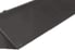 long, angled black vent cover for fireplaces