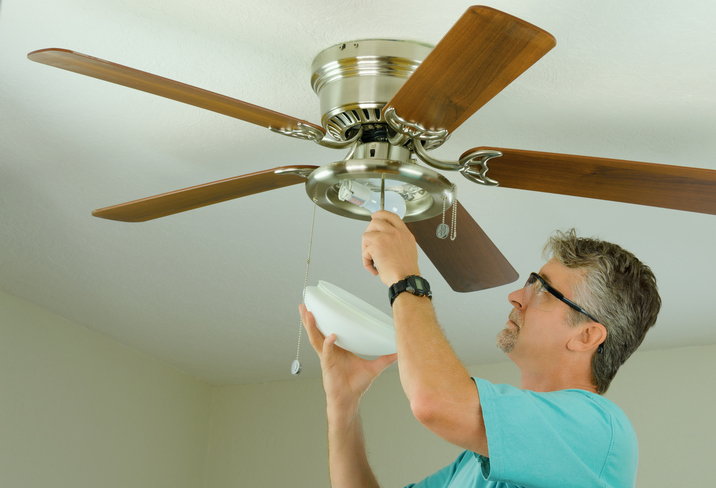 Installing Ceiling Fan Home Repair
