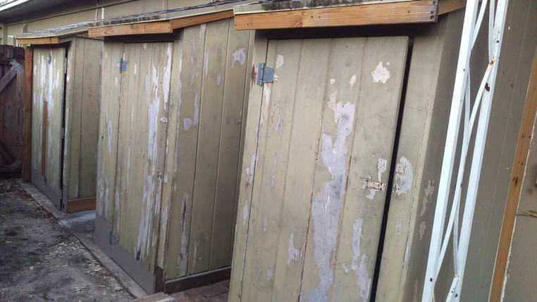 how to build a wooden storage shed with used wood