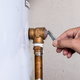Hand Adjusting Water Heater Pressure Relief Valve