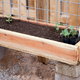 Simple wooden planter
